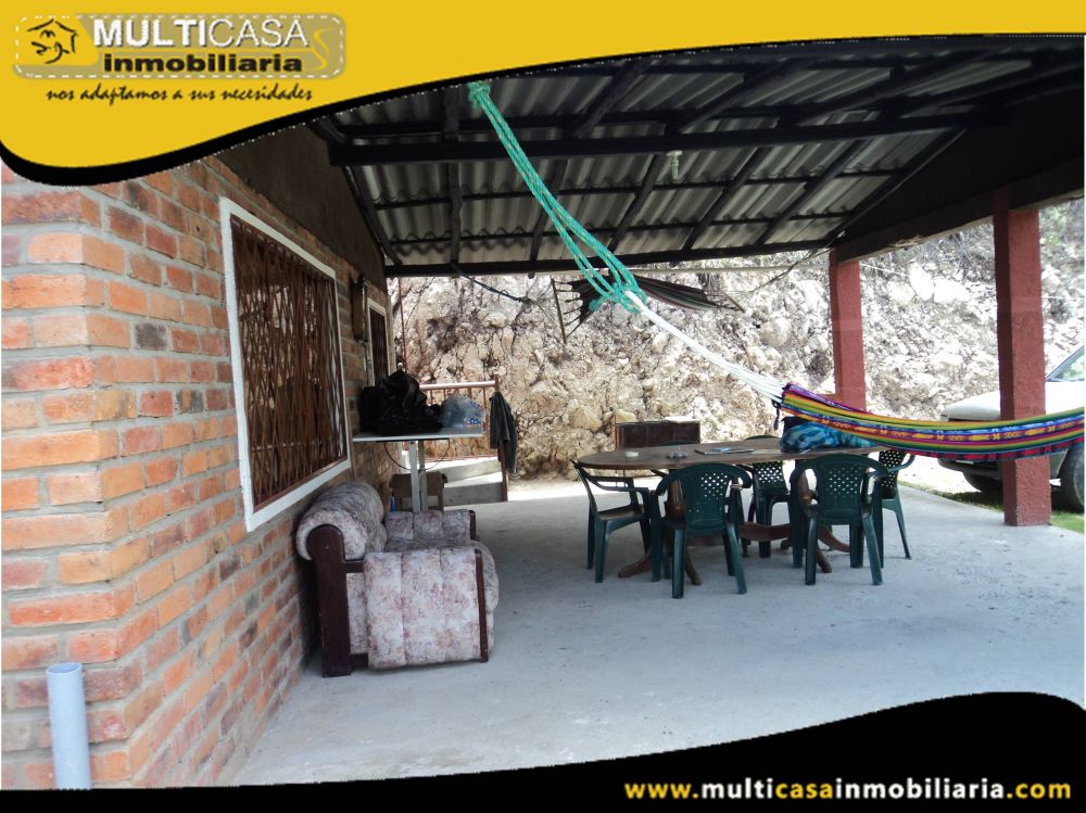 Casa con Terreno en Venta a Crédito Sector Entrada Bulán-Paute-Ecuador