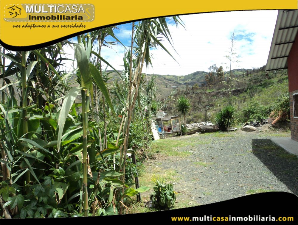 Casa con Terreno en Venta a Crédito Sector Entrada Bulán-Paute-Ecuador