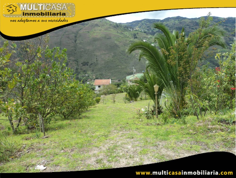 Lote en Venta a Crédito Sector Pirincay Paute-Ecuador