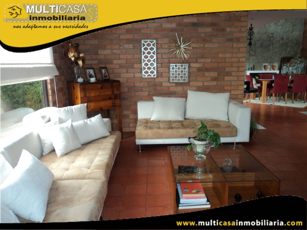 Casa en Venta a Crédito de lujo Sector Misicata Cuenca-Ecuador