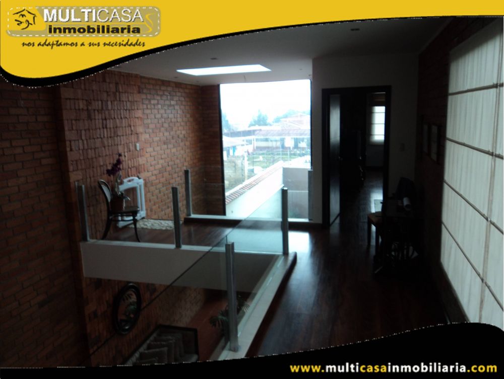Casa en Venta a Crédito de lujo Sector Misicata Cuenca-Ecuador