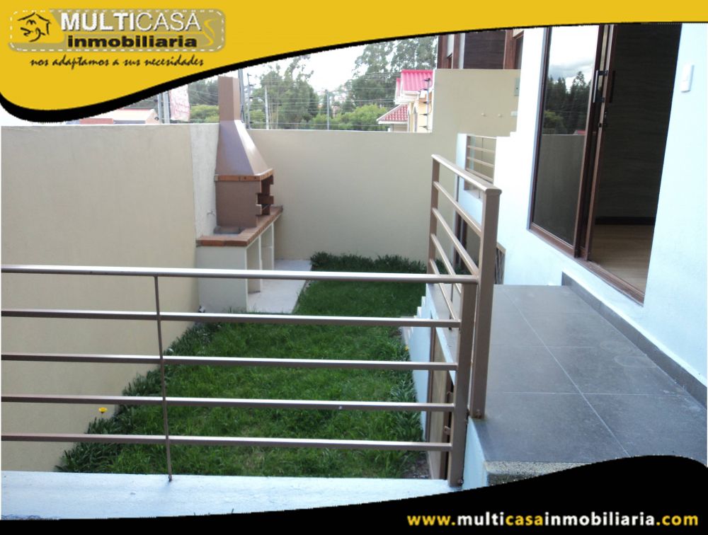 Casa en Venta a Crédito por estrenar Sector Cdla. de los Médicos Cuenca-Ecuador
