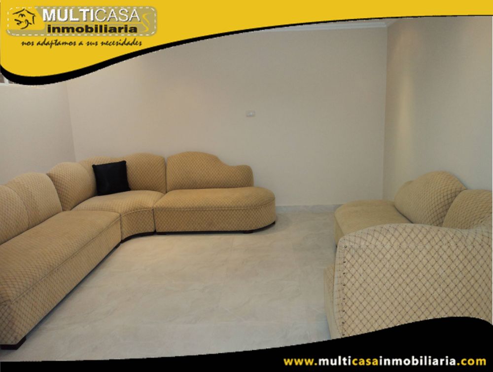 Arriendo Hermoso Departamento con terminados de Lujo y garaje para vehiculo Sector Av. Abelardo J. Andrade Cuenca-Ecuador