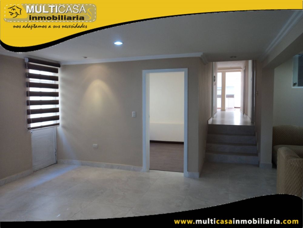 Arriendo Hermoso Departamento con terminados de Lujo y garaje para vehiculo Sector Av. Abelardo J. Andrade Cuenca-Ecuador