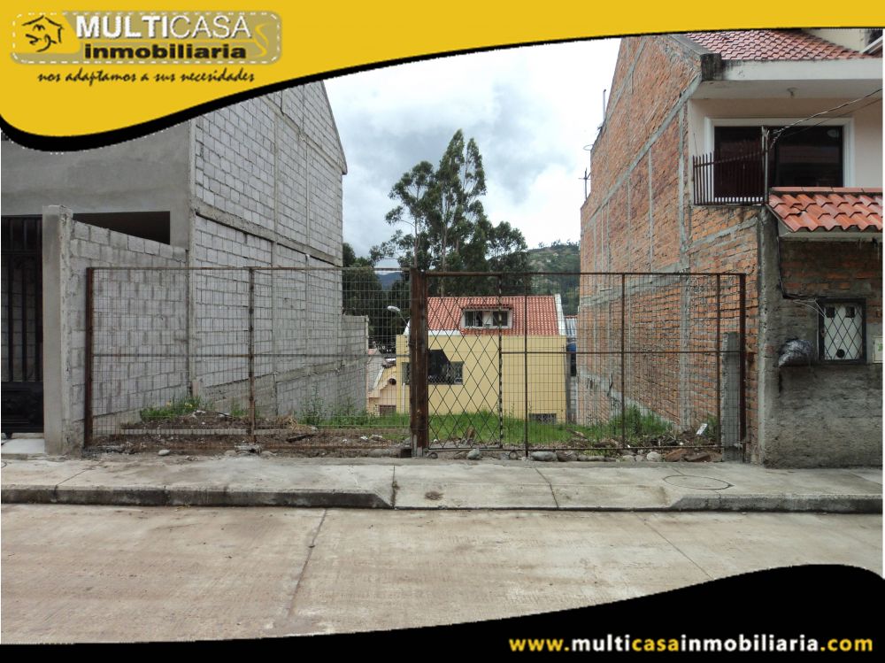 Terreno en Venta a Crédito Sector Totoracocha Cuenca-Ecuador