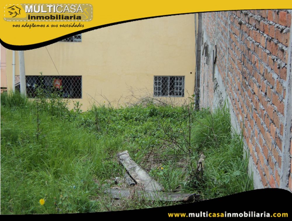 Terreno en Venta a Crédito Sector Totoracocha Cuenca-Ecuador