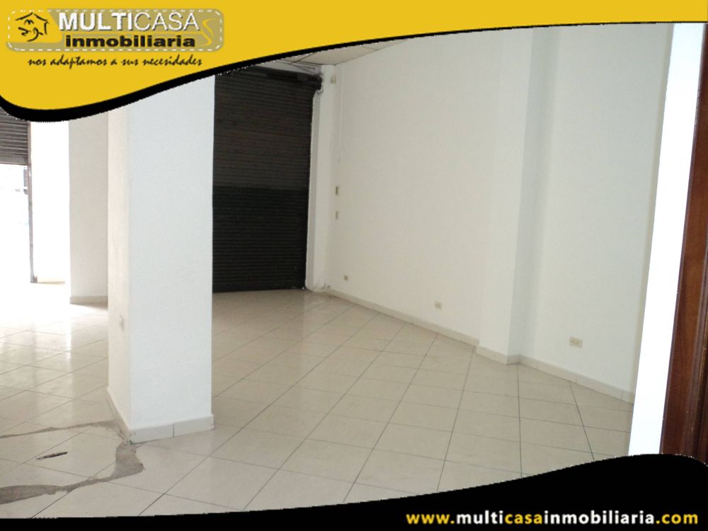 Arriendo hermoso Local con garaje para Tres Vehiculos Sector Av.Primero de Mayo Cuenca-Ecuador