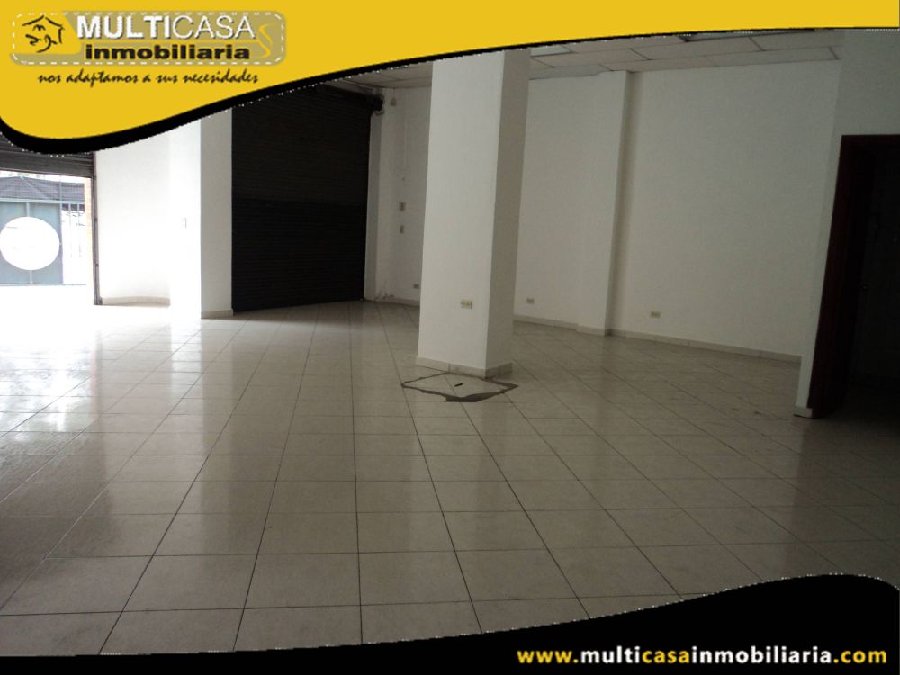 Arriendo hermoso Local con garaje para Tres Vehiculos Sector Av.Primero de Mayo Cuenca-Ecuador