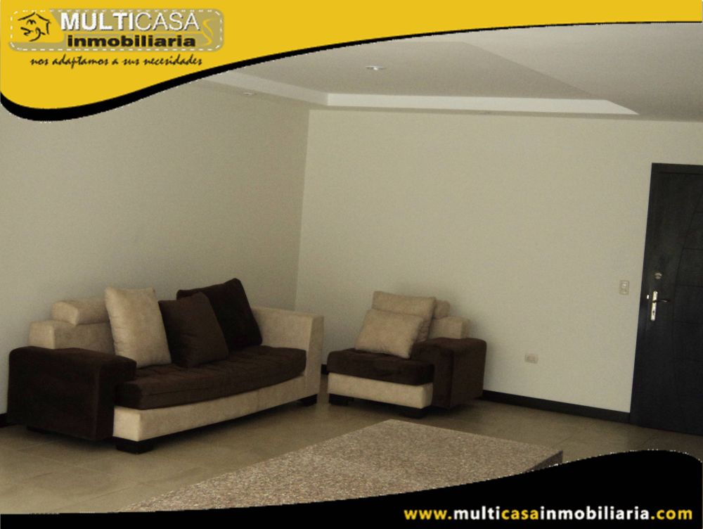 Arriendo de Hermoso Departamento en Edificio de Categoría Sector Primero de Mayo Cuenca-Ecuador