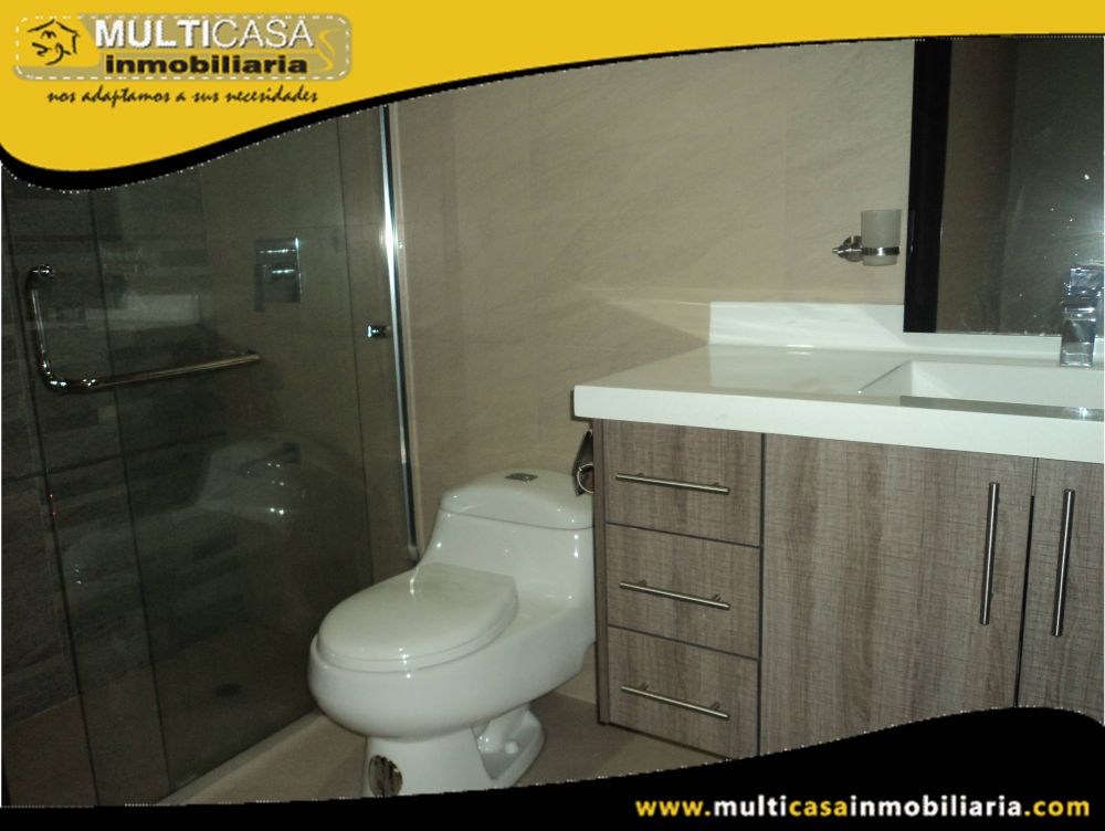 Arriendo de Hermoso Departamento en Edificio de Categoría Sector Primero de Mayo Cuenca-Ecuador