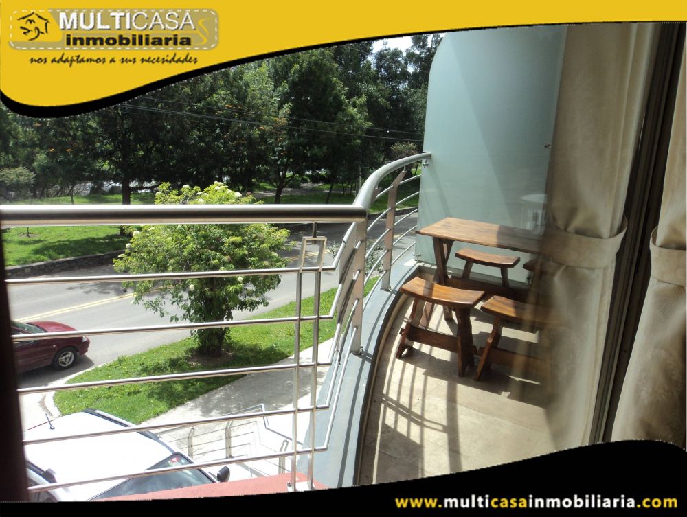 Departamento en Venta a Crédito amoblado Sector Av.Primero de Mayo Cuenca-Ecuador