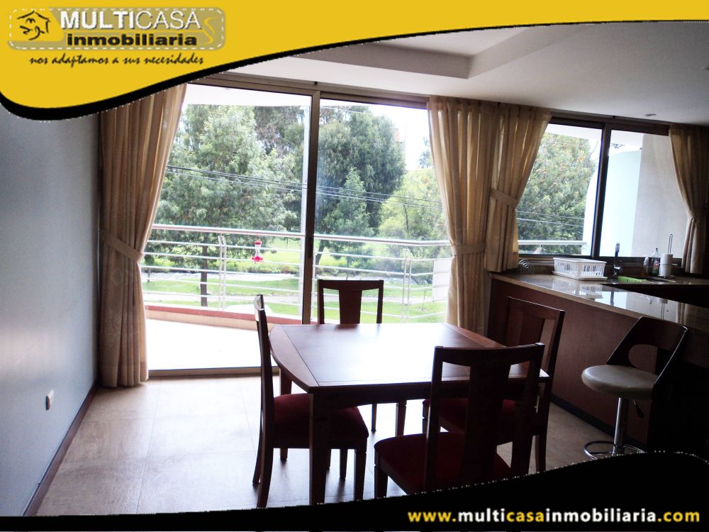 Departamento en Venta a Crédito amoblado Sector Av.Primero de Mayo Cuenca-Ecuador