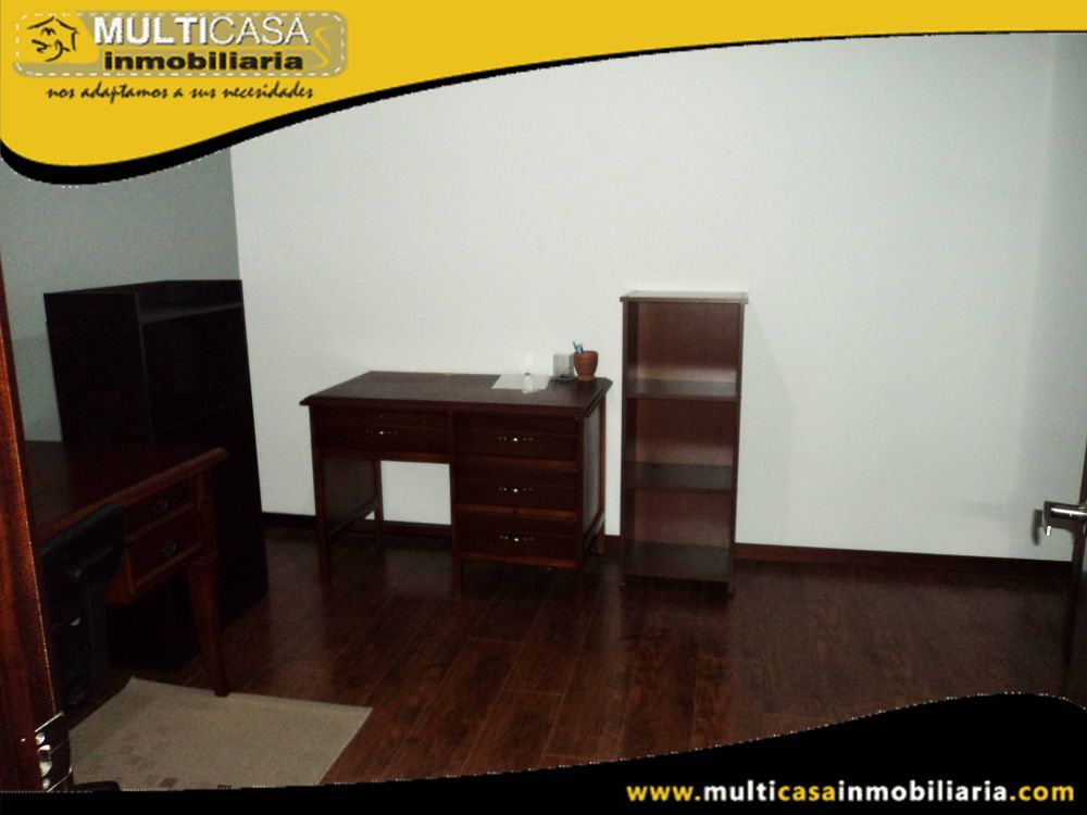 Departamento en Venta a Crédito amoblado Sector Av.Primero de Mayo Cuenca-Ecuador