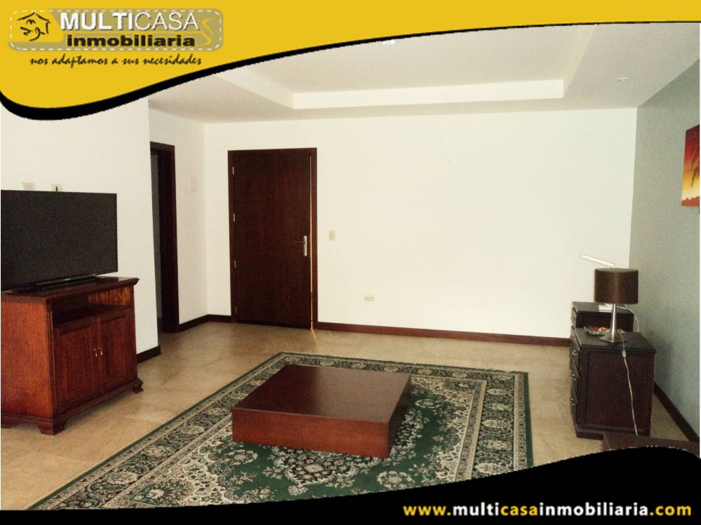 Departamento en Venta a Crédito amoblado Sector Av.Primero de Mayo Cuenca-Ecuador