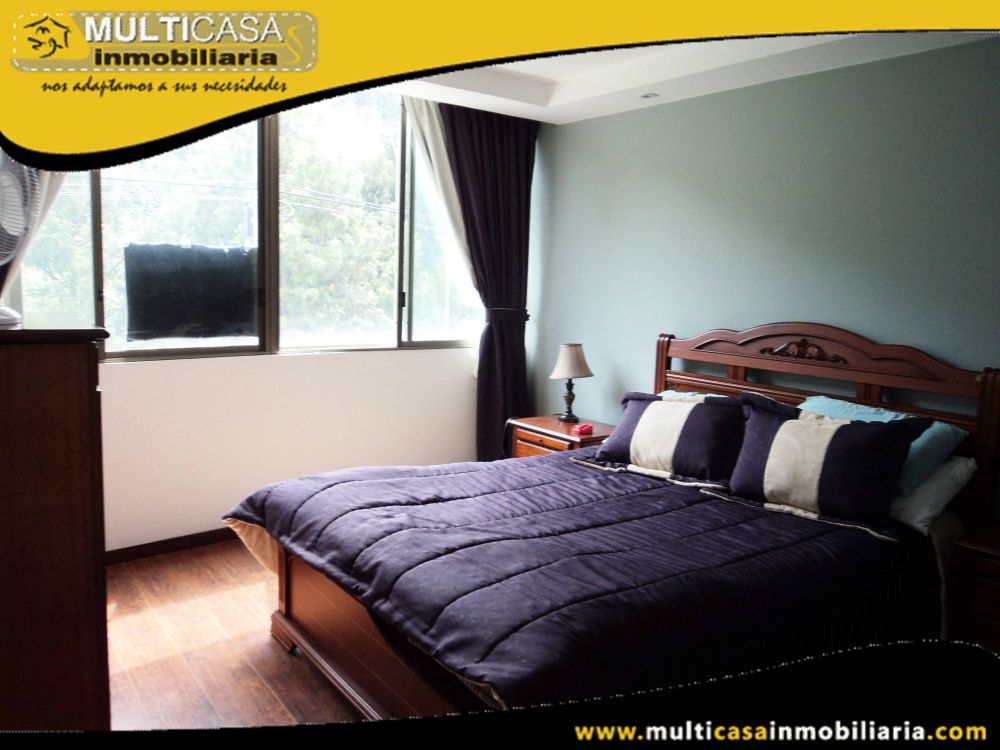 Departamento en Venta a Crédito amoblado Sector Av.Primero de Mayo Cuenca-Ecuador