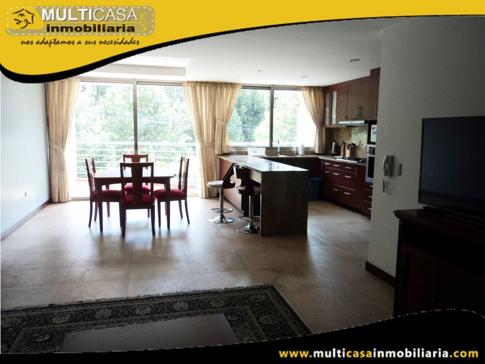 Departamento en Venta a Crédito amoblado Sector Av.Primero de Mayo Cuenca-Ecuador