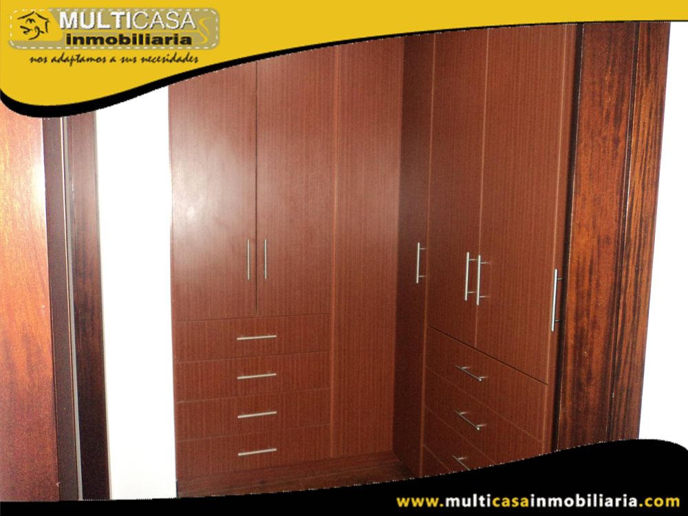 Departamento en Venta a Crédito amoblado Sector Av.Primero de Mayo Cuenca-Ecuador