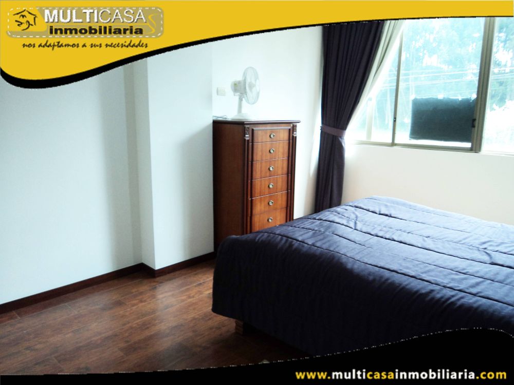 Departamento en Venta a Crédito amoblado Sector Av.Primero de Mayo Cuenca-Ecuador