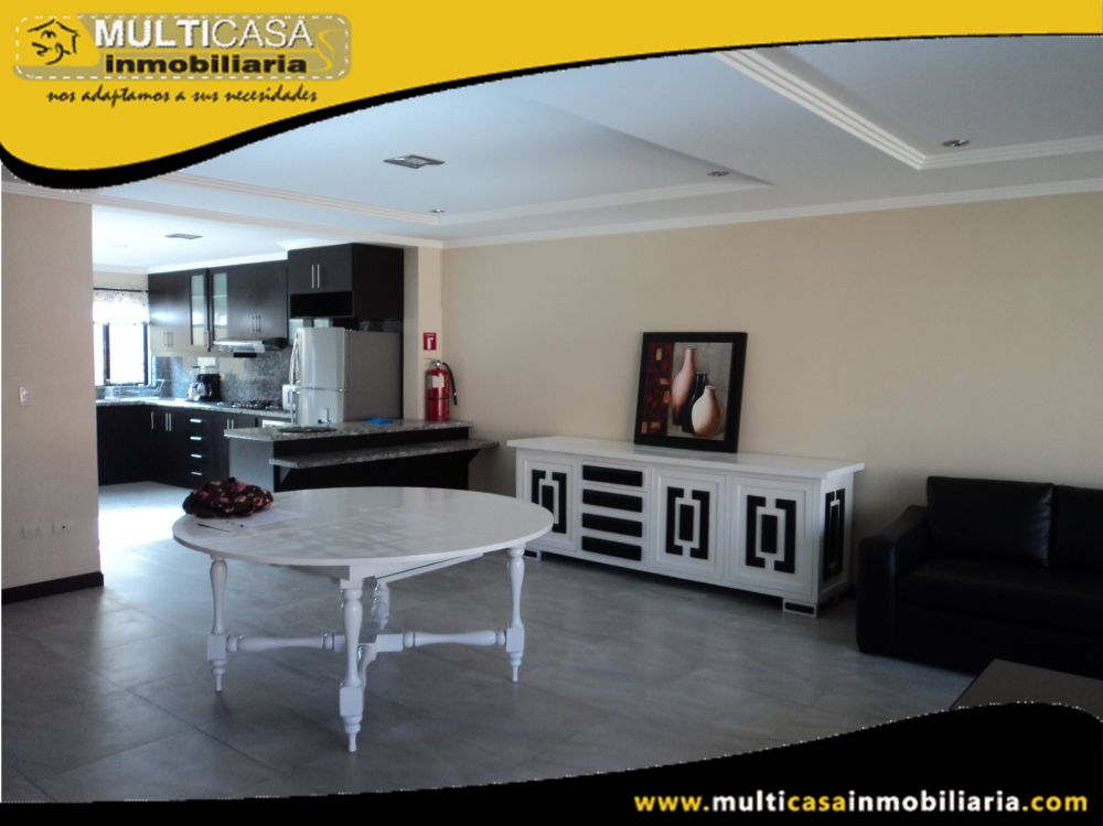 Arriendo hermoso Departamento Duplex amoblado de lujo Sector Av.Primero de Mayo Cuenca-Ecuador