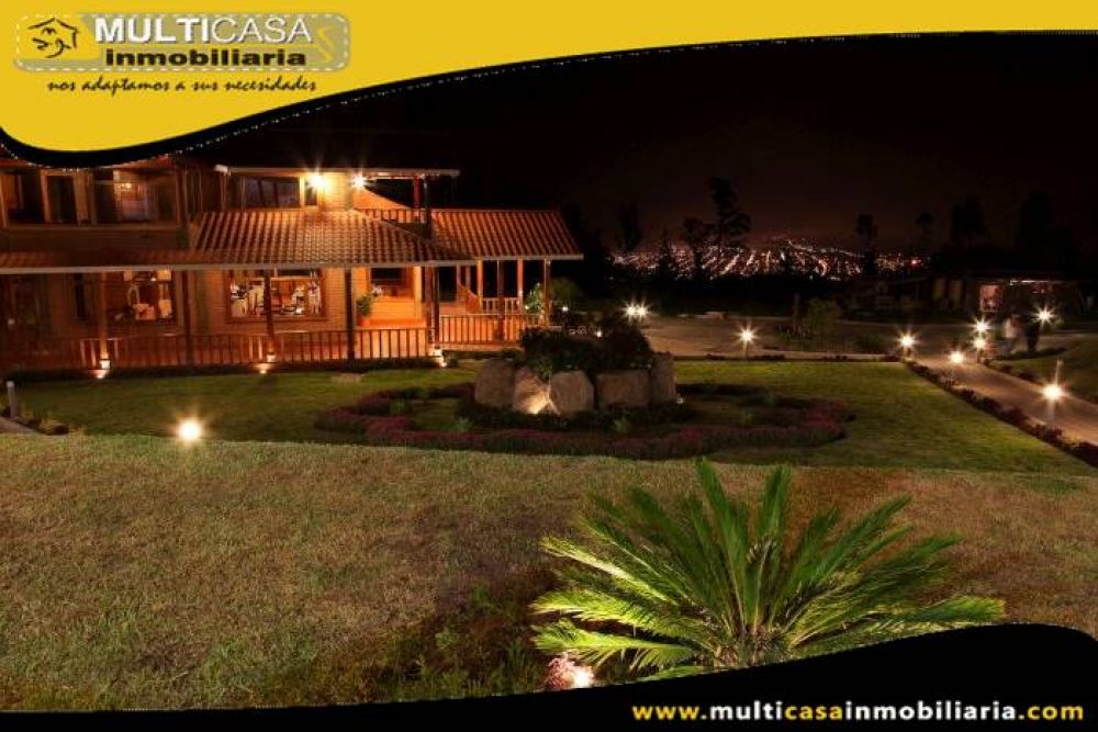 Hosteria en Venta a Crédito Sector San Luis de Caranqui Ibarra-Ecuador