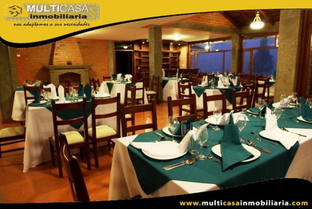 Hosteria en Venta a Crédito Sector San Luis de Caranqui Ibarra-Ecuador