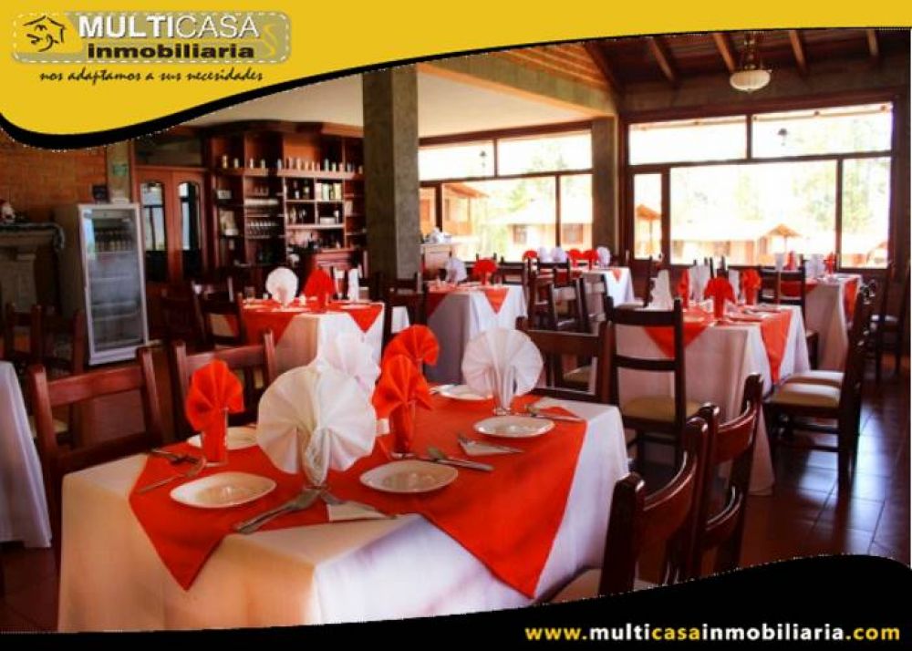 Hosteria en Venta a Crédito Sector San Luis de Caranqui Ibarra-Ecuador