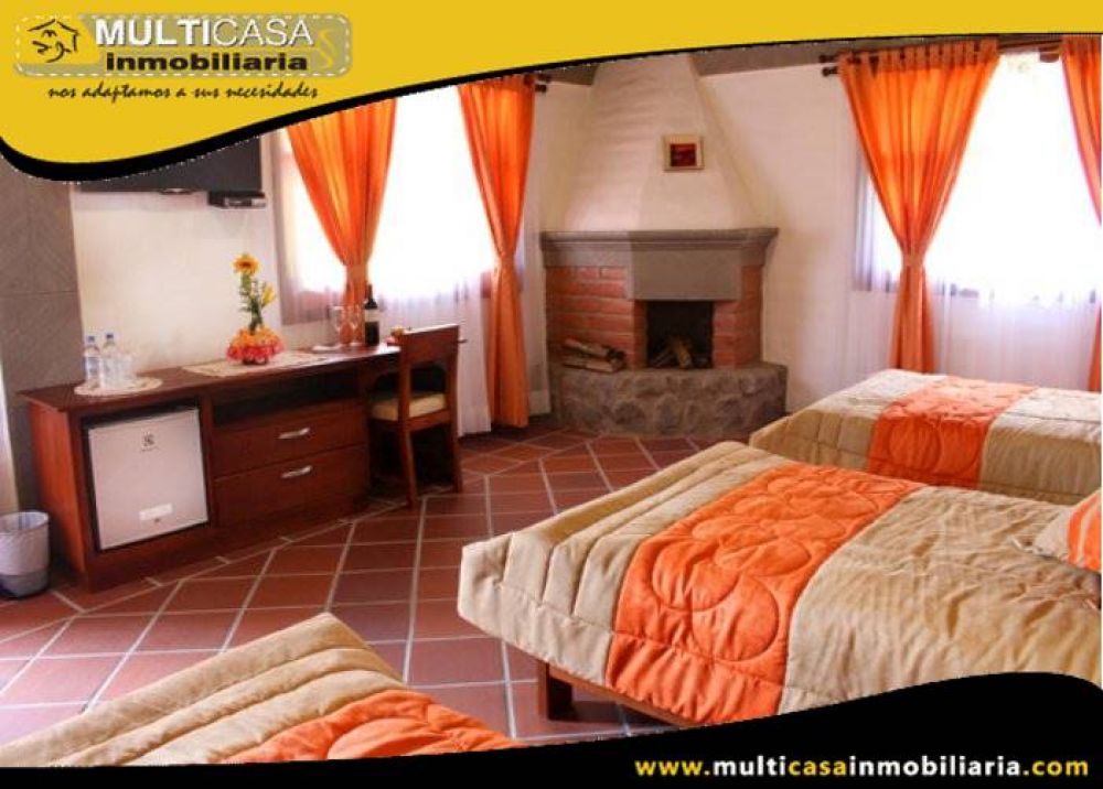 Hosteria en Venta a Crédito Sector San Luis de Caranqui Ibarra-Ecuador