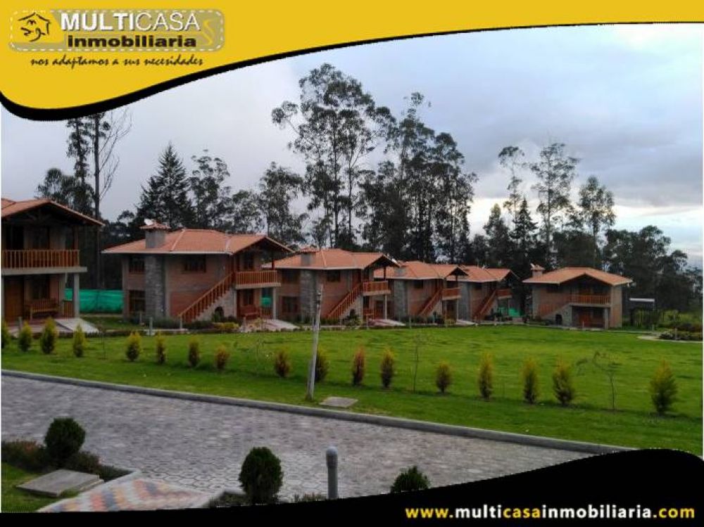 Hosteria en Venta a Crédito Sector San Luis de Caranqui Ibarra-Ecuador