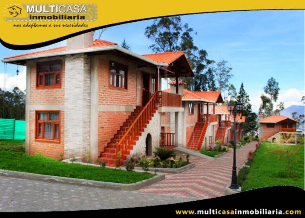 Hostería en Venta a Crédito Amoblada Sector San Luis de Caranqui  Ibarra-Ecuador