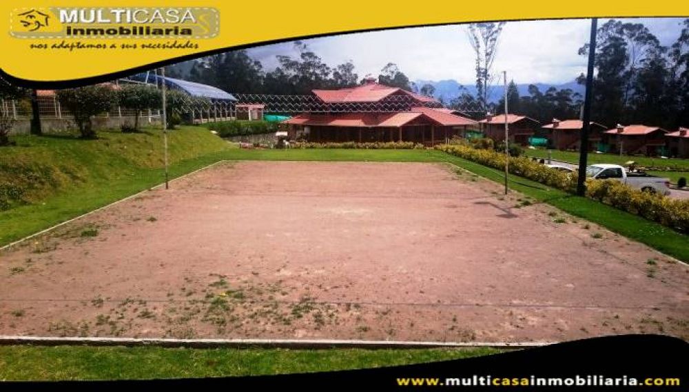 Hostería en Venta a Crédito de seis cabañas Sector San Luis de Caranqui Ibarra-Ecuador