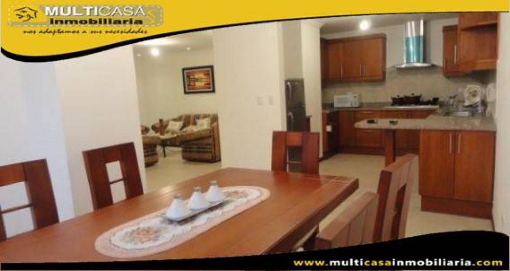 Arriendo hermoso Departamento amoblado Sector Av. Primero de Mayo Cuenca-Ecuador