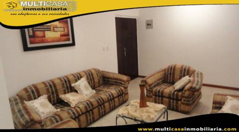 Arriendo hermoso Departamento amoblado Sector Av. Primero de Mayo Cuenca-Ecuador