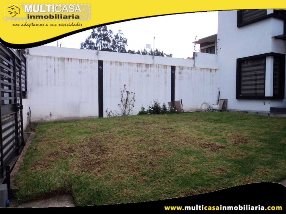 Casa en Venta a Crédito con espacio verde Sector Monay Cuenca-Ecuador