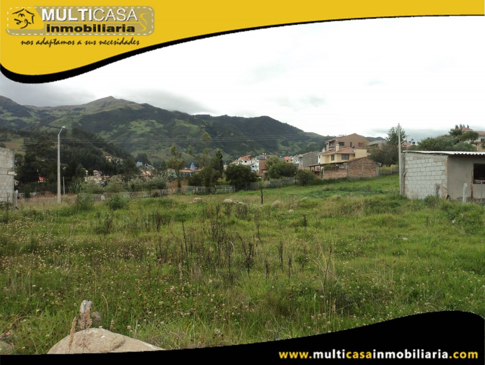 Terreno en Venta a Crédito plano residencial Sector Misicata Cuenca-Ecuador