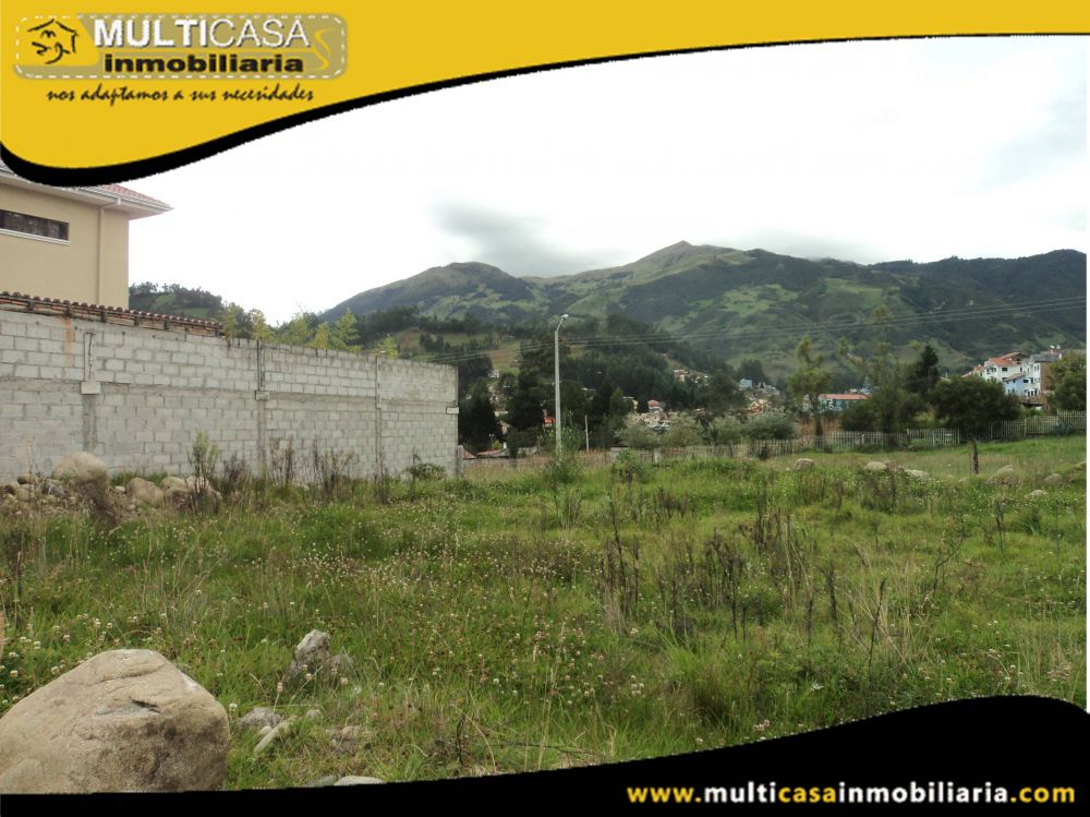 Terreno en Venta a Crédito plano residencial Sector Misicata Cuenca-Ecuador
