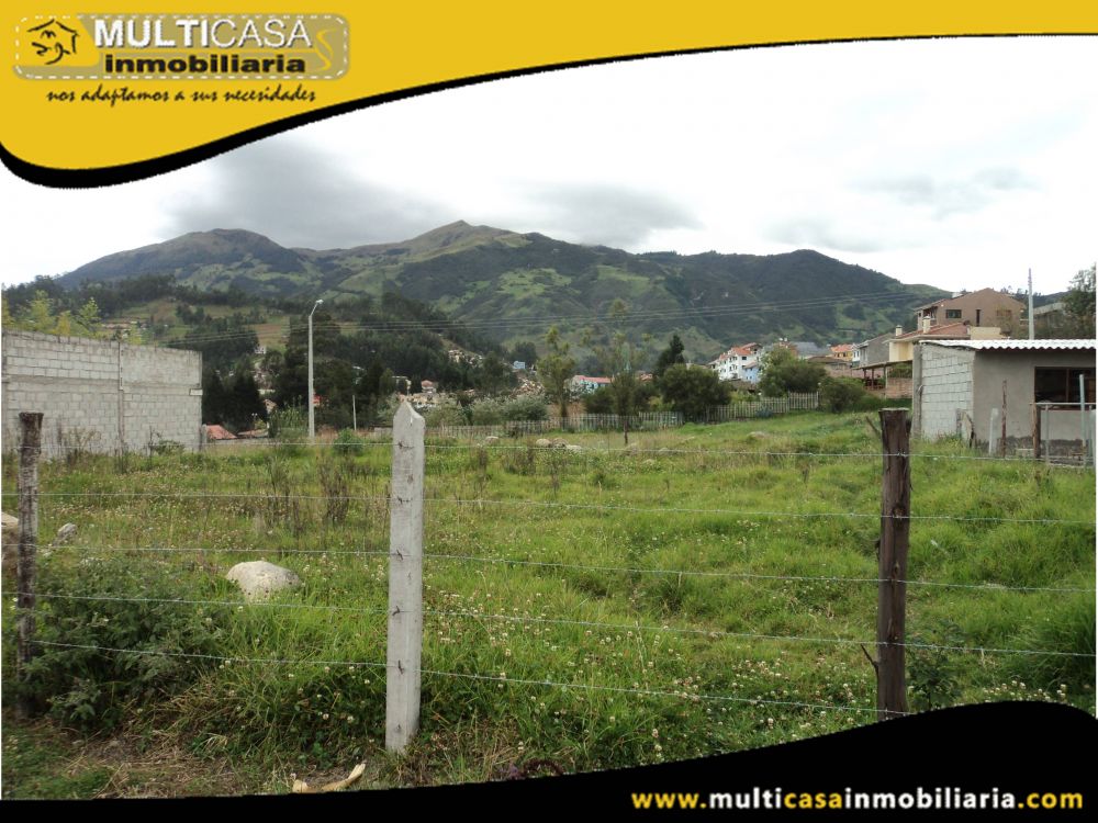 Terreno en Venta a Crédito plano residencial Sector Misicata Cuenca-Ecuador