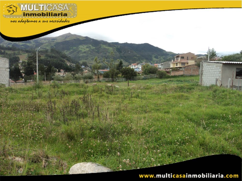 Terreno en Venta a Crédito plano residencial Sector Misicata Cuenca-Ecuador