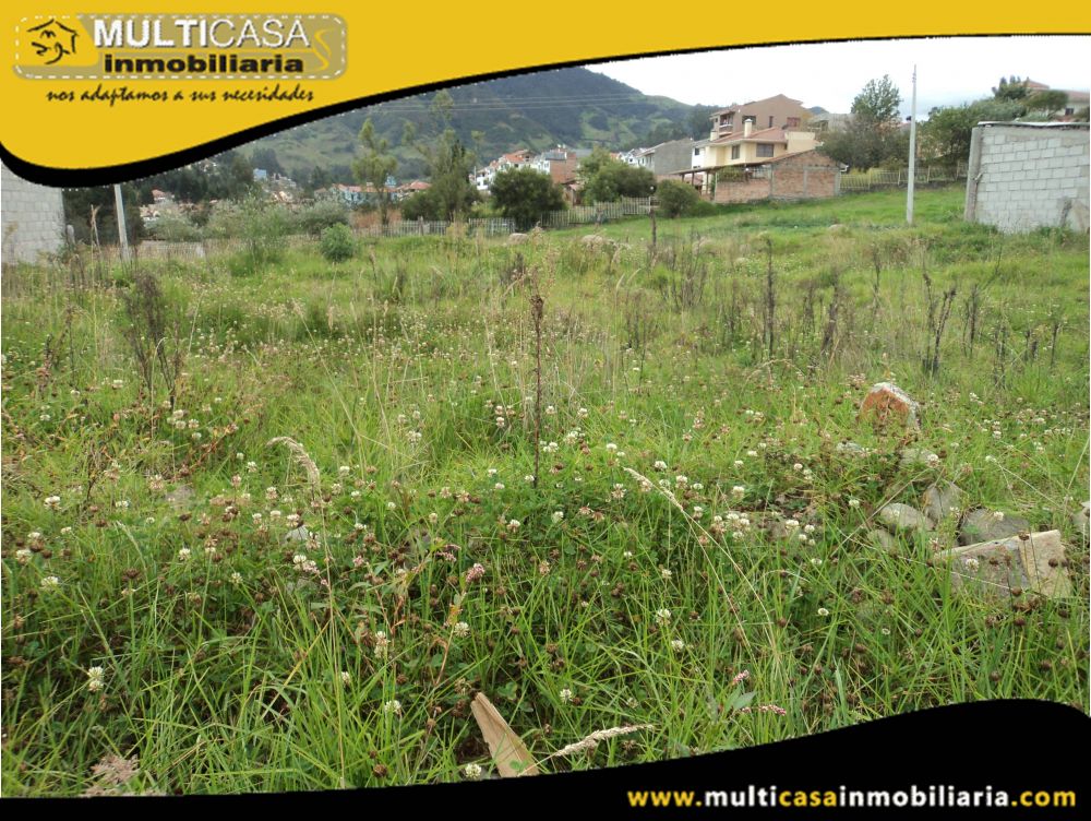 Terreno en Venta a Crédito plano residencial Sector Misicata Cuenca-Ecuador