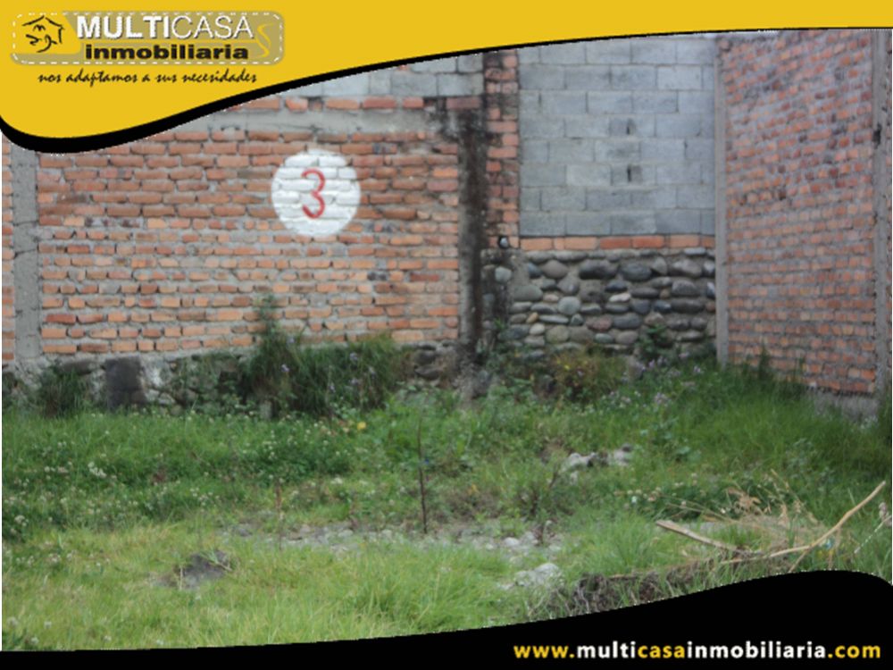 Terreno en Venta a Crédito en Ciudadela Privada Sector Colegio Sudamericano Cuenca-Ecuador