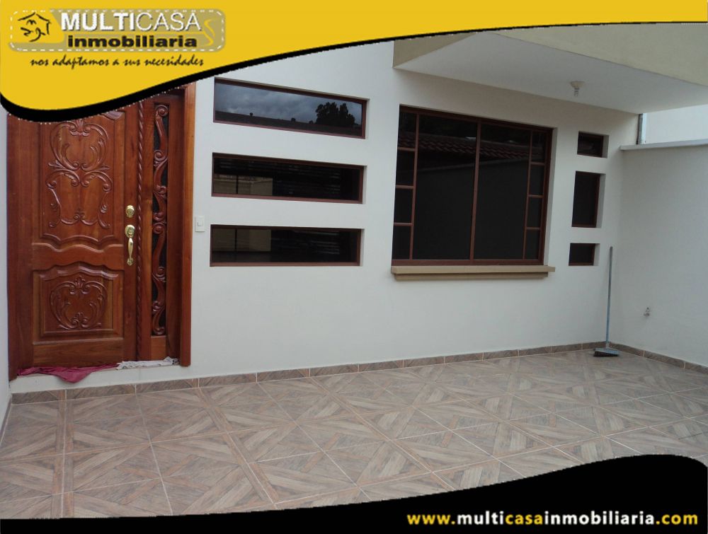 Casa en Venta a Crédito Sector Vía a Baños Cuenca-Ecuador