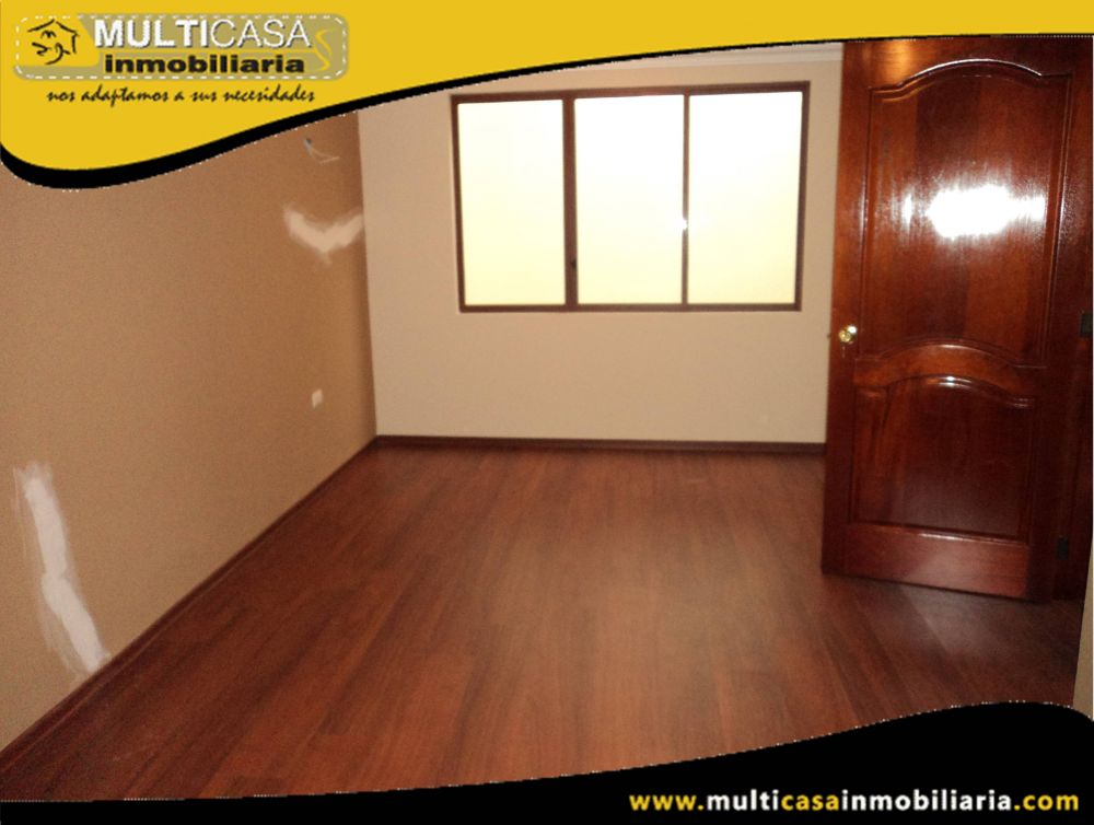 Casa en Venta a Crédito por estrenar Sector Vía a Baños Cuenca-Ecuador
