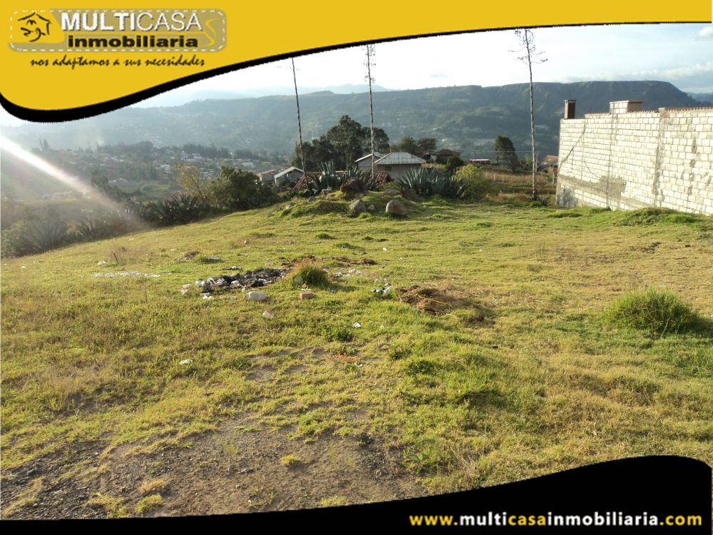 Terreno en Venta a Crédito Sector Challuabamba Cuenca-Ecuador