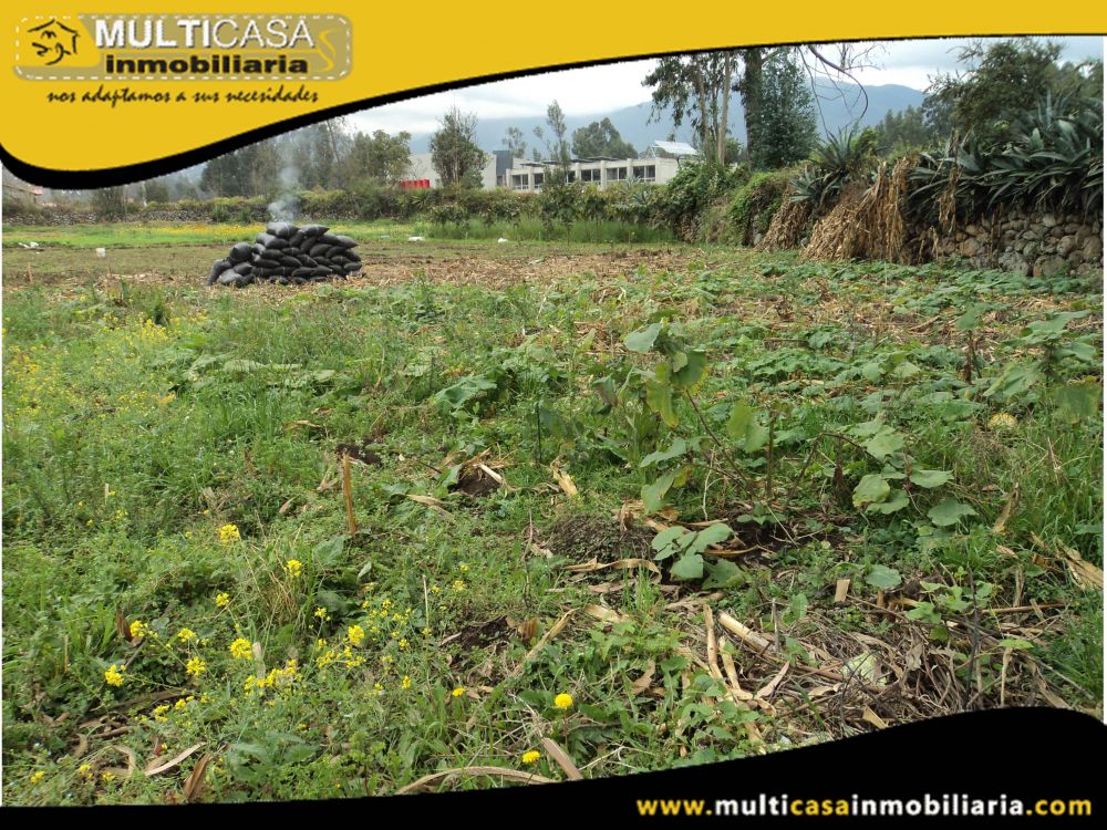Venta de Hermoso Terreno a crédito con servicios de luz y agua  Sector San Joaquin Cuenca-Ecuador