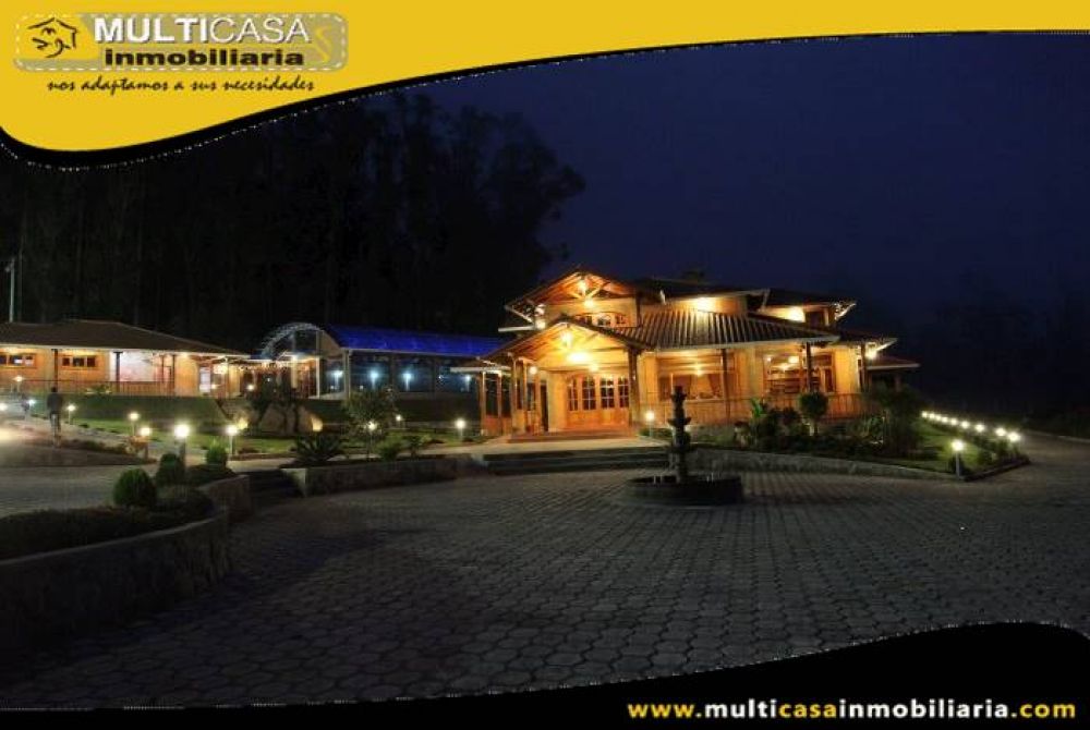 Hosteria Comercial en Venta a Crédito Sector San Luis de Caranqui Ibarra-Ecuador