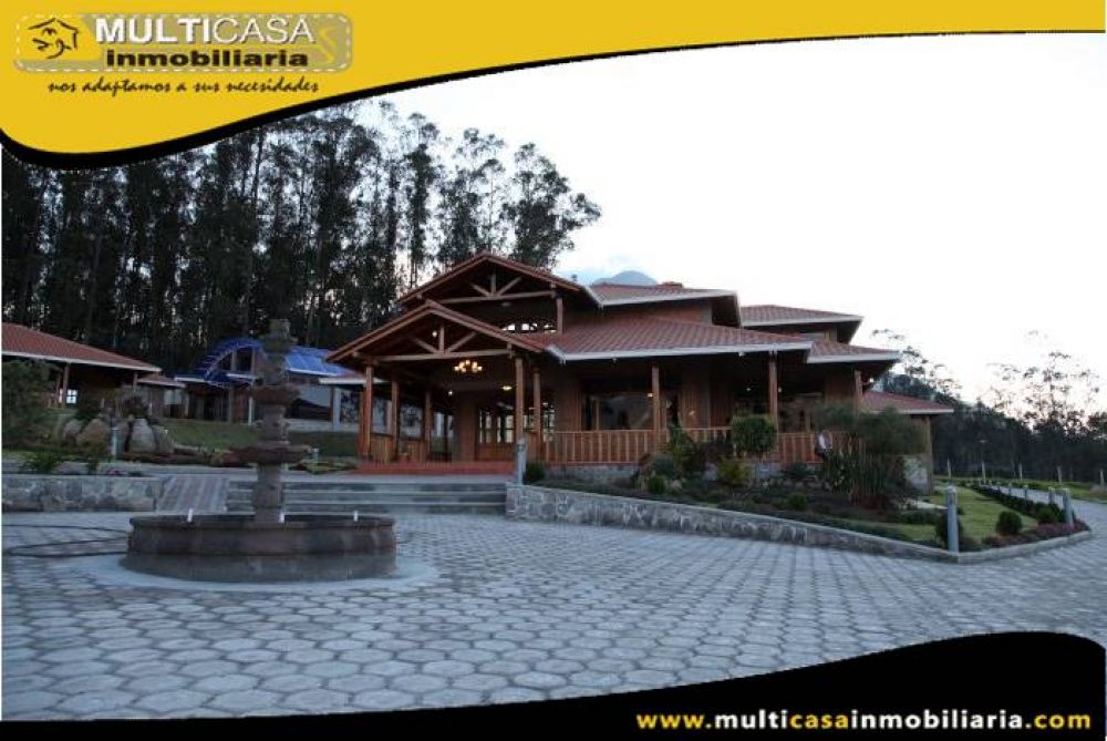 Hosteria Comercial en Venta a Crédito Sector San Luis de Caranqui Ibarra-Ecuador