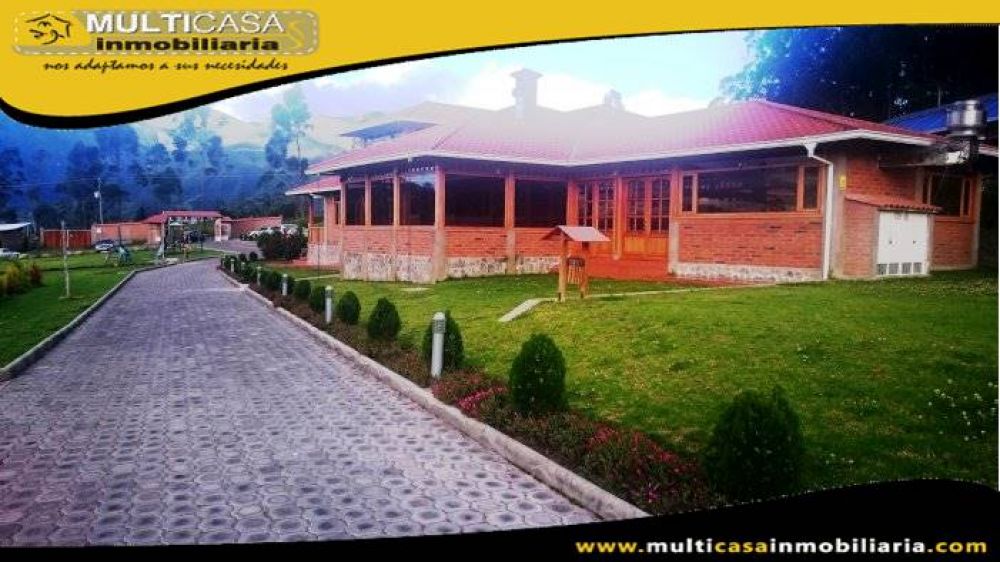 Hosteria Comercial en Venta a Crédito Sector San Luis de Caranqui Ibarra-Ecuador