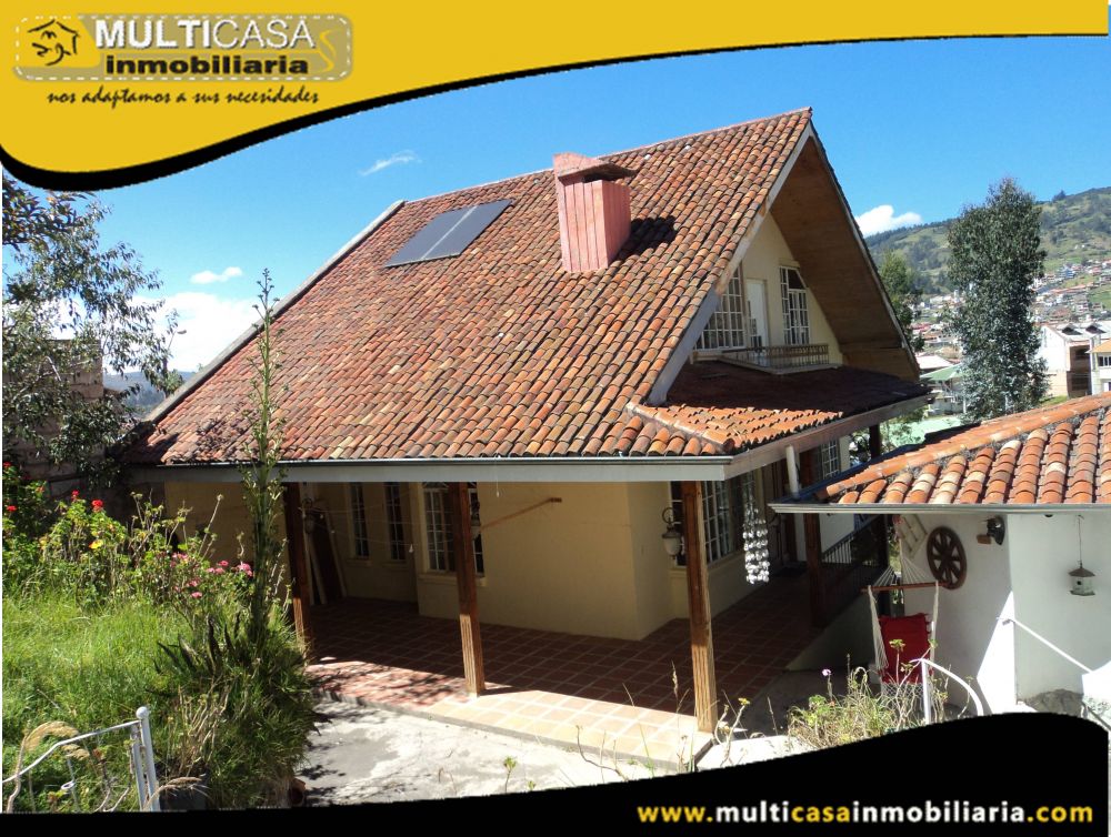 Casa Rústica en Venta a Crédito Sector Misicata Cuenca-Ecuador