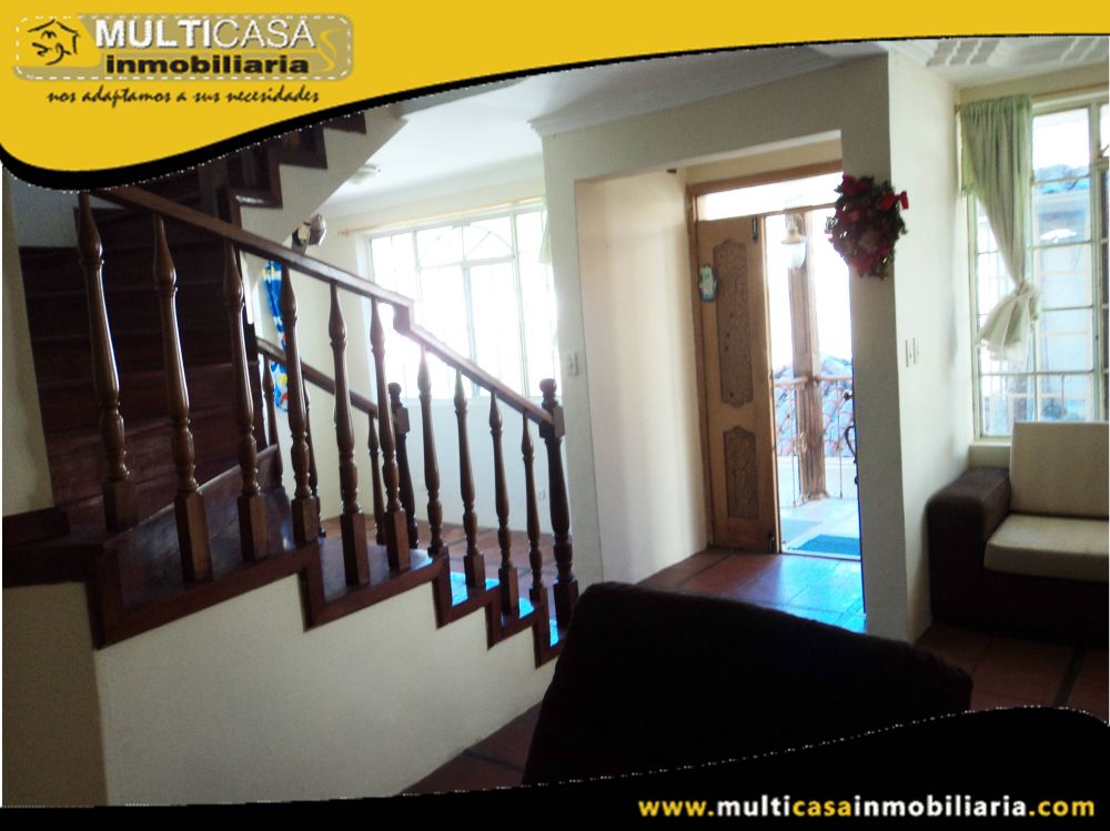Casa seis dormitorios en Venta a Crédito Sector Misicata Cuenca-Ecuador
