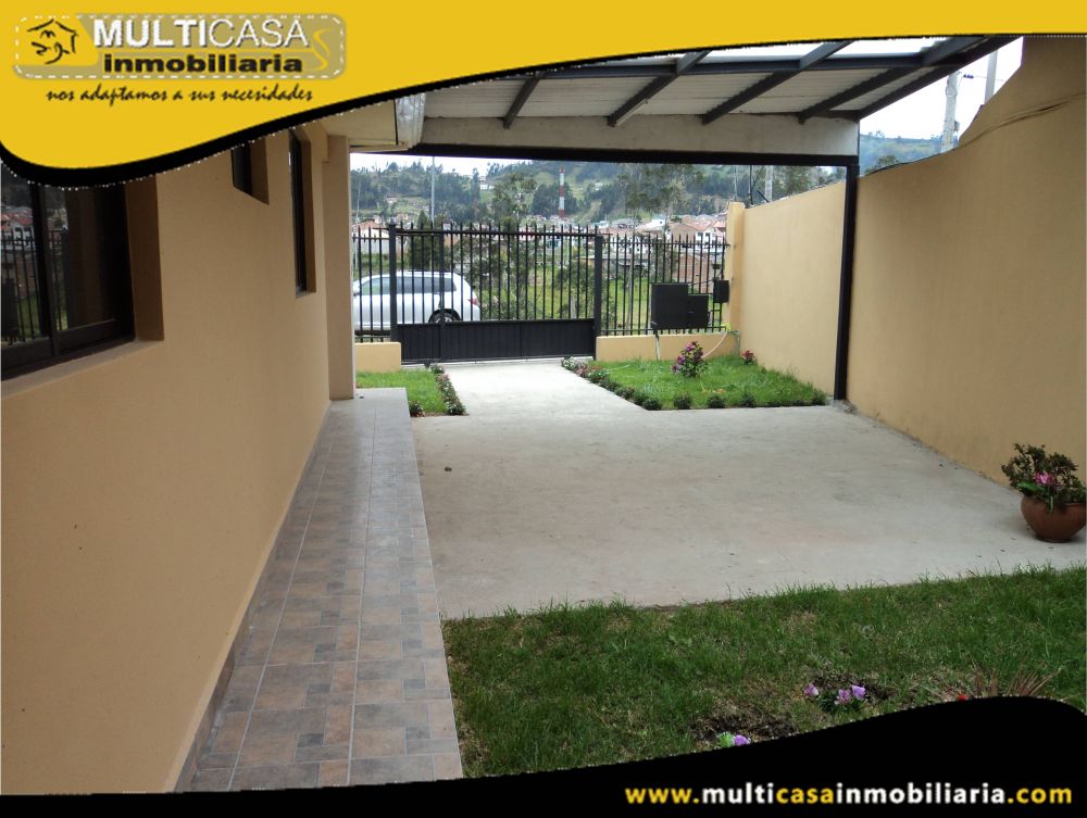 Dos Casas en Una en Venta a Crédito Sector Baños Cuenca-Ecuador