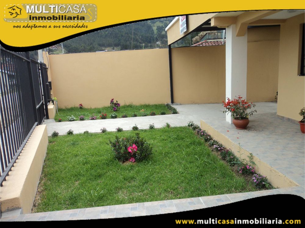 Dos Casas en Una en Venta a Crédito Sector Baños Cuenca-Ecuador